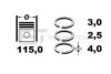 IVECO 2991522 Piston Ring Kit